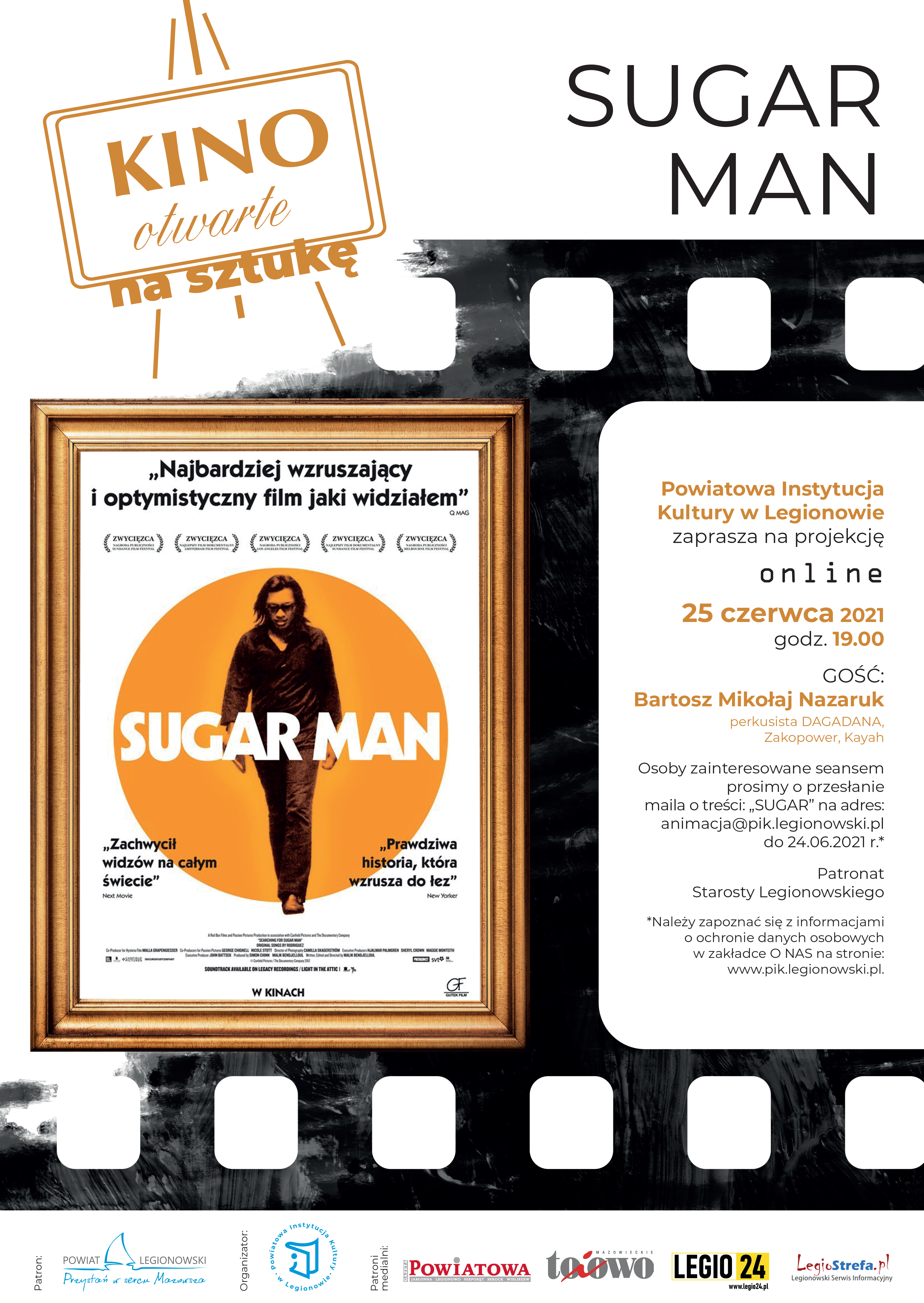 Kino Otwarte Suger man 25.06.2021