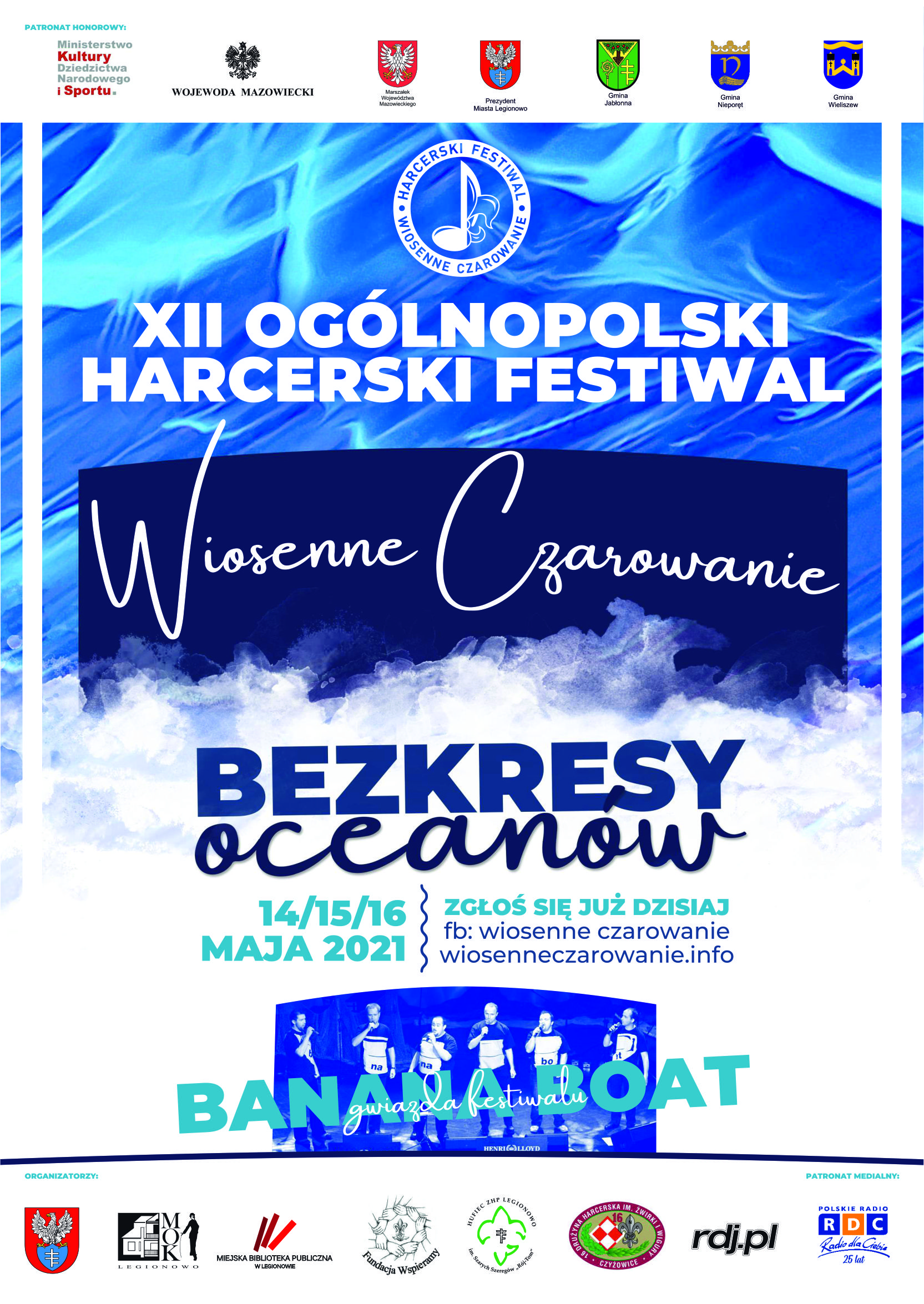 wiosenne czarowanie festiwal piosenki harcerskiej 14-16 maja